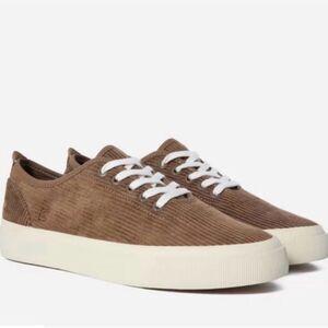 Everlane The Forever Corduroy Lace Up Sneakers Women’s Shoe Size 8